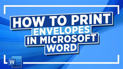 how to print on an envelope in word and the importance of visual communication in marketing strategies