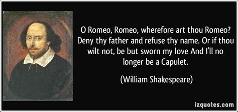 romeo romeo where art thou romeo meaning the power of language in literature