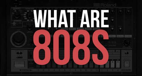 what is an 808 in music how does it differ from other drum sounds?